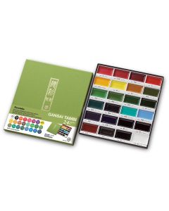 Aquarelle Kuretake Gansai Tambi - Ensemble de 24