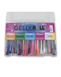 74 stylos à encre gel Gelly Roll® de Sakura®