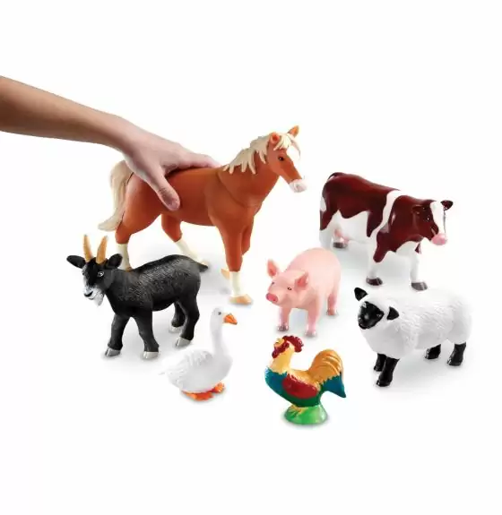 Learning Resources Jumbo Farm Animals